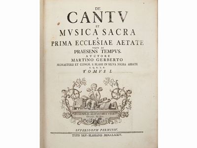 De Cantu Et Musica Sacra a Prima Ecclesiae Aetate Usque Ad Praesens Tempus