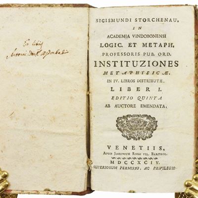 Institutiones Metaphysicae - Institutiones Logicae