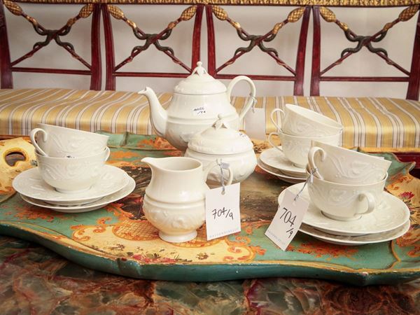 Porcelain tea service, Havilland & Co Limoges