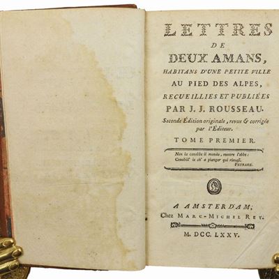 Lettres De Deux Amans, Habitans D'une Petite Ville Au Pied Des Alpes