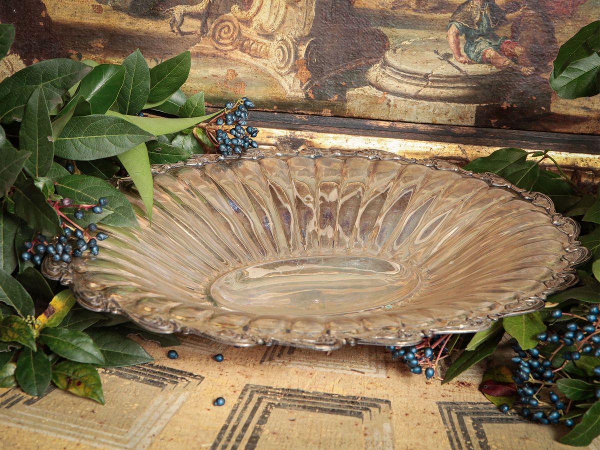 Cestino Ovale in Argento