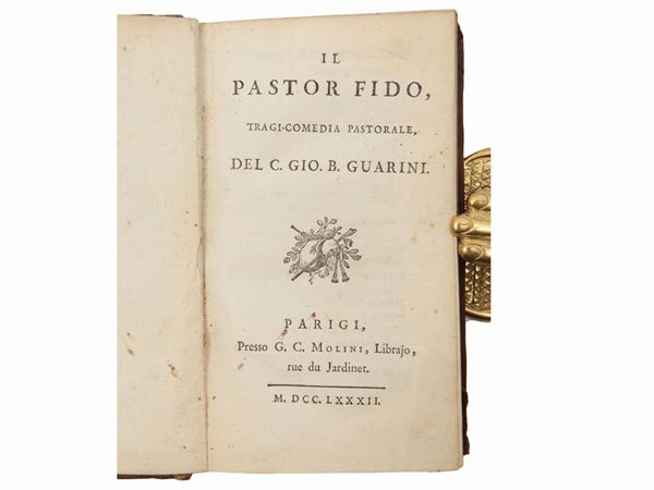 Battista Guarini - Il pastor fido tragi-commedia pastorale