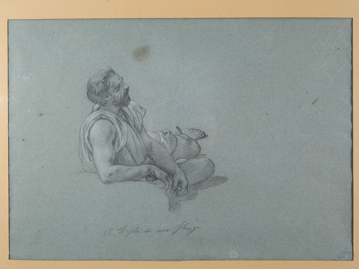 Giuseppe Bezzuoli Attribuito - Studio di Figura