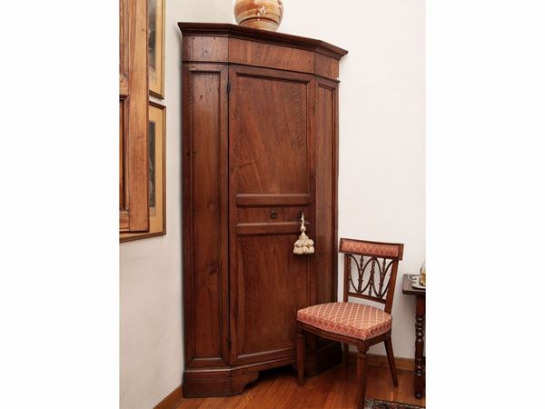 Walnut corner unit