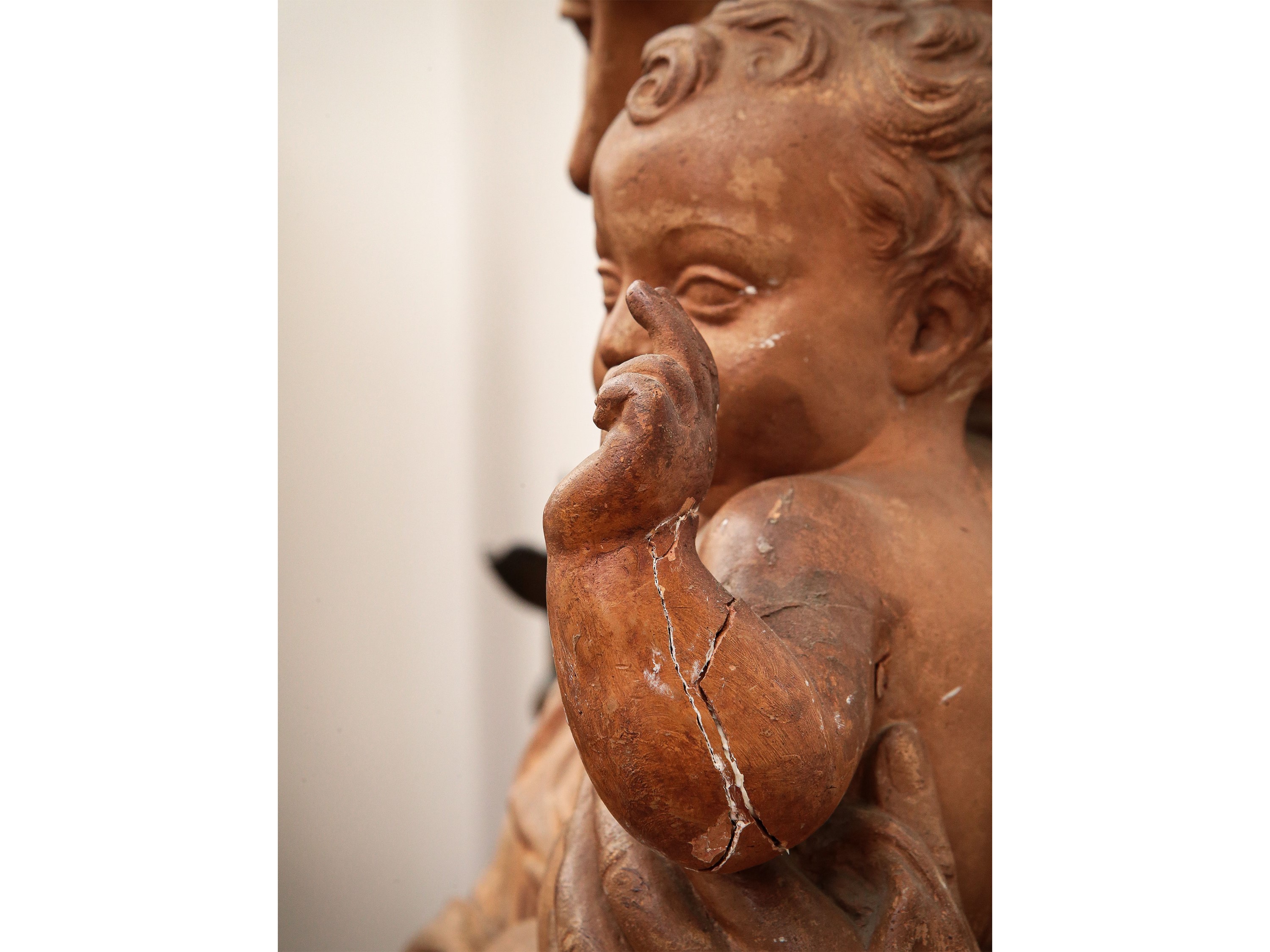 Scultore Francese nella Cerchia di Jean-baptiste Pigalle - Madonna con Bambino