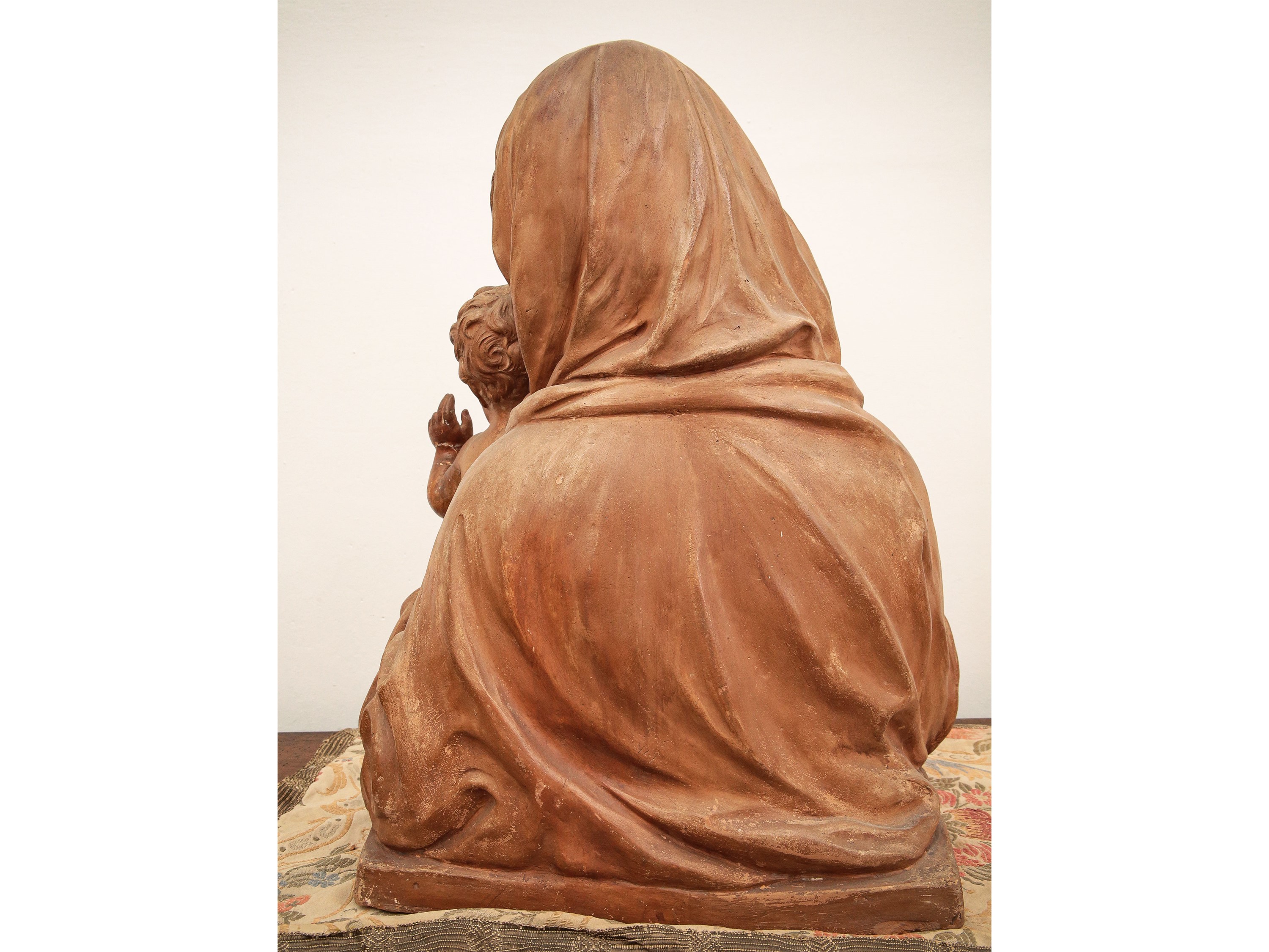Scultore Francese nella Cerchia di Jean-baptiste Pigalle - Madonna con Bambino