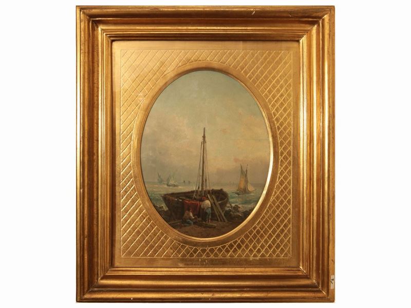 Scuola Francese - Veduta di Marine