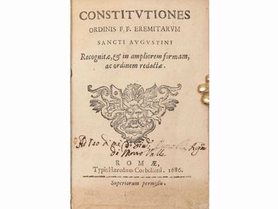 Constitutiones Ordinis F.f. Eremitarum Sancti Augustini Recognitae, &...