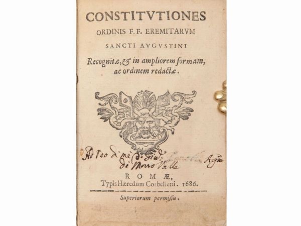 Constitutiones ordinis F.F. eremitarum sancti Augustini recognitae, &...