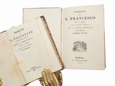 Fioretti di S. Francesco: Testo di Lingua, con un Discorso Proemiale del Ch. Marchese Basilio Puo...