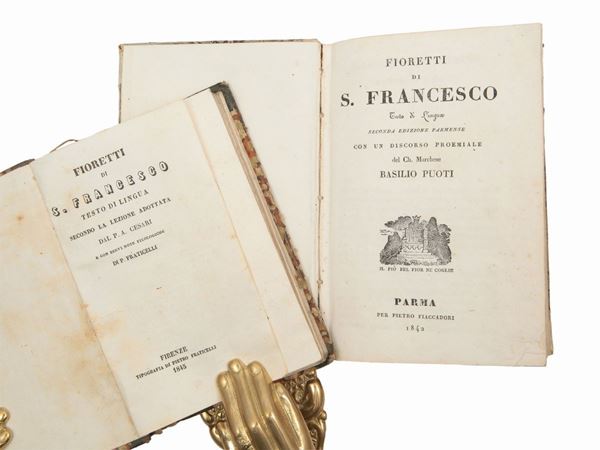 Fioretti di S. Francesco: testo di lingua, con un discorso proemiale del Ch. Marchese Basilio Puoti