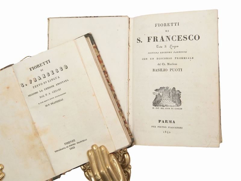Fioretti di S. Francesco: Testo di Lingua, con un Discorso Proemiale del Ch. Marchese Basilio Puo...