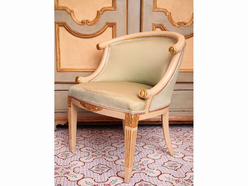Coppia di Poltroncine a Pozzetto