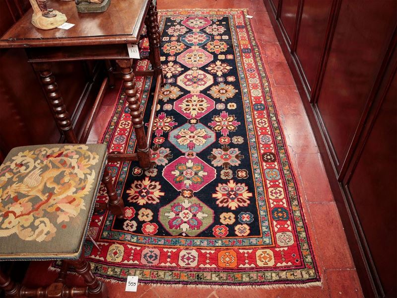 Tappeto Galleria Caucasico di Vecchia Manifattura