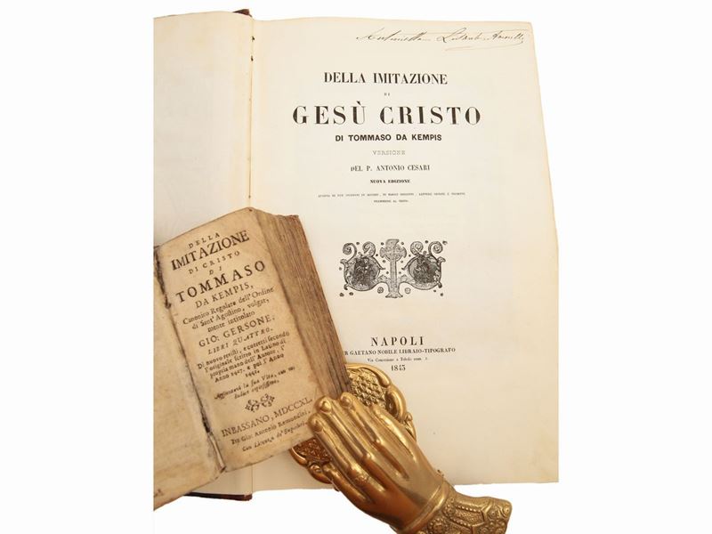 Della Imitazione di Cristo di Tommaso da Kempis...