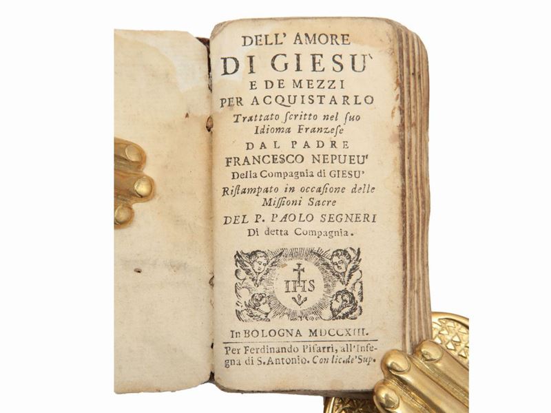 François Nepveu - Dell'amore di Giesù e De Mezzi per Acquistarlo...