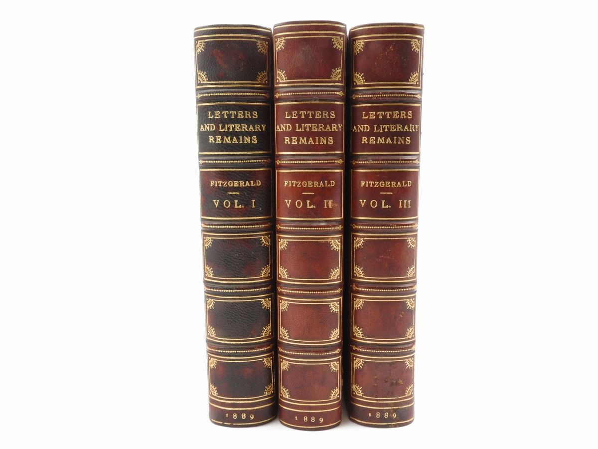 Letters And Literary Remains Of Edward Fitzgerald