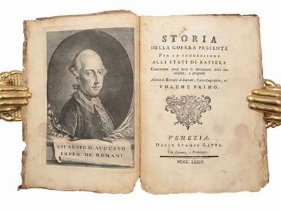 Storia della Guerra Presente per la Successione Alli Stati di Baviera