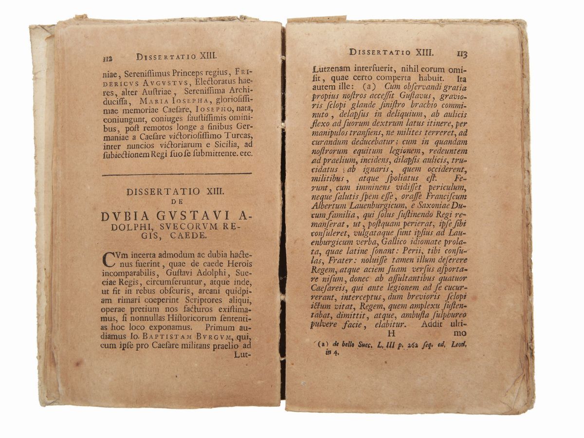 Johann Burkhard Mencke - Dissertationes Literariae