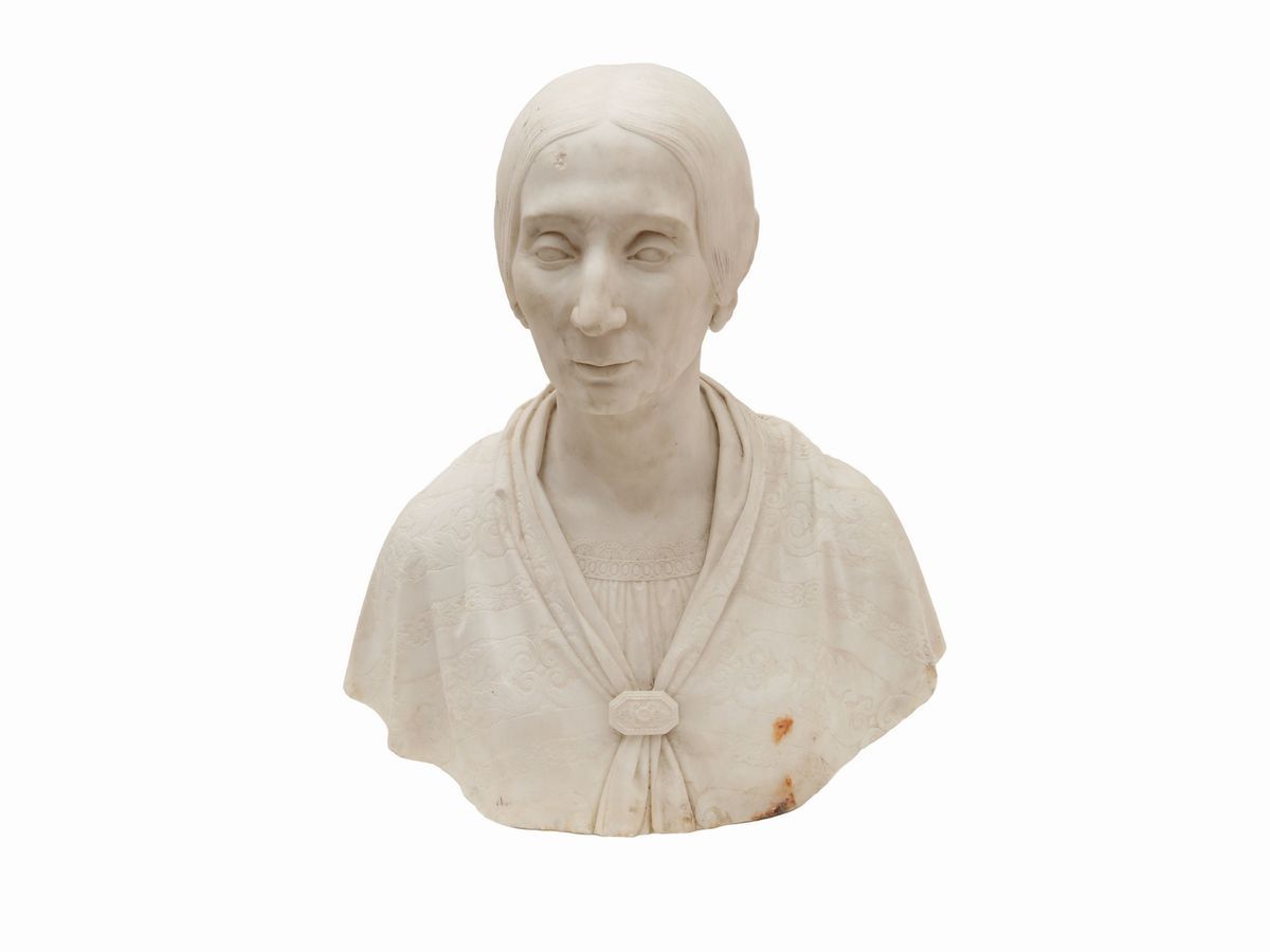 Ritratto Femminile con Scialle e Spilla, 1847