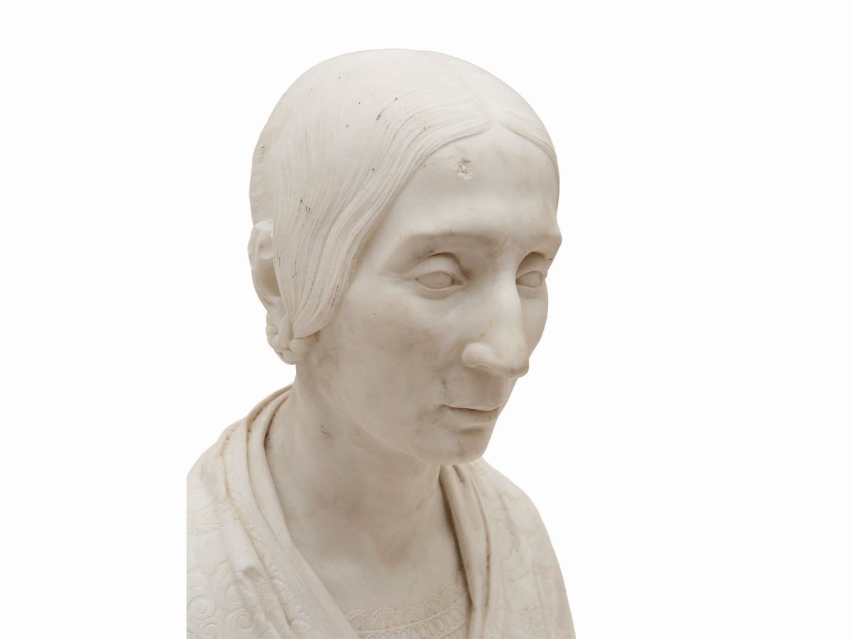 Ritratto Femminile con Scialle e Spilla, 1847