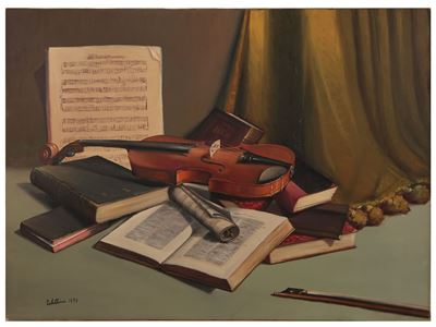 Natura Morta con Strumenti, 1970