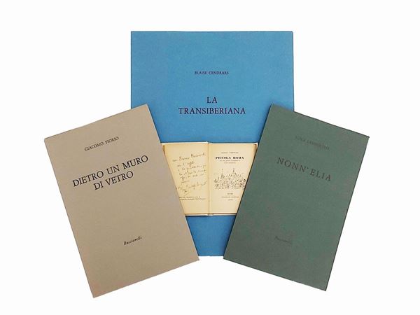 Orfeo Tamburi - Quattro libri d'artista