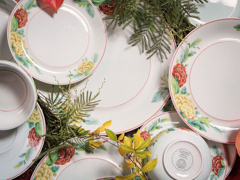 Servizio di Piatti in Porcellana, T'chou, Villeroy e Boch