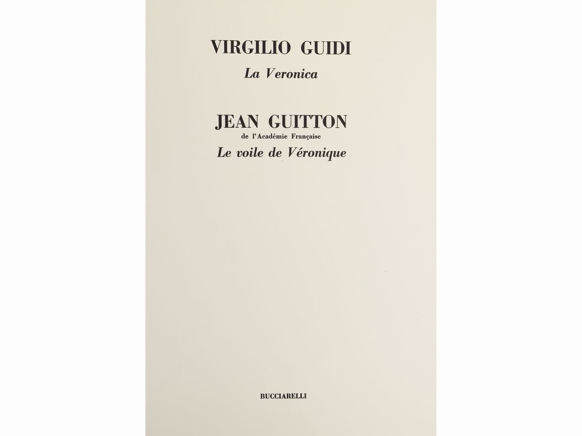 Virgilio Guidi - Quattro Libri D'artista