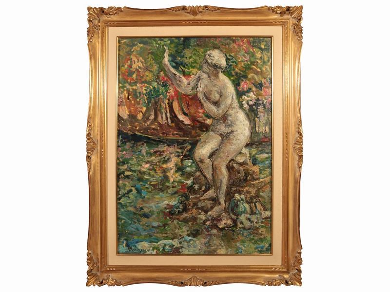La Vasca dei Cigni Giardino Boboli, 1966