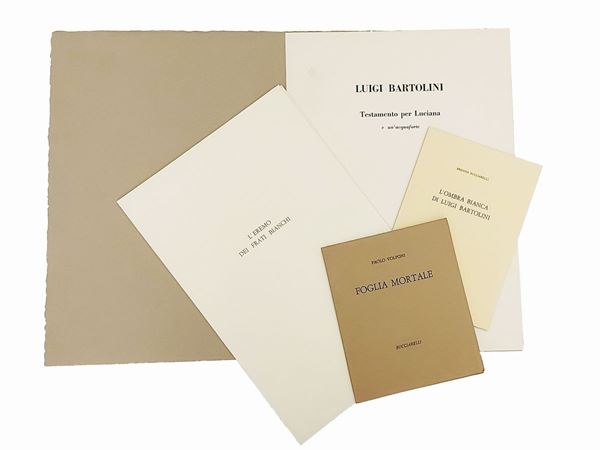 Luigi Bartolini - Quattro libri d'artista