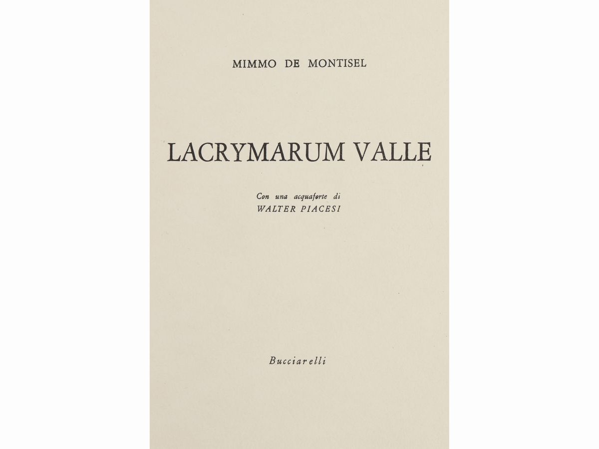 Walter Piacesi - Quattro Libri D'artista