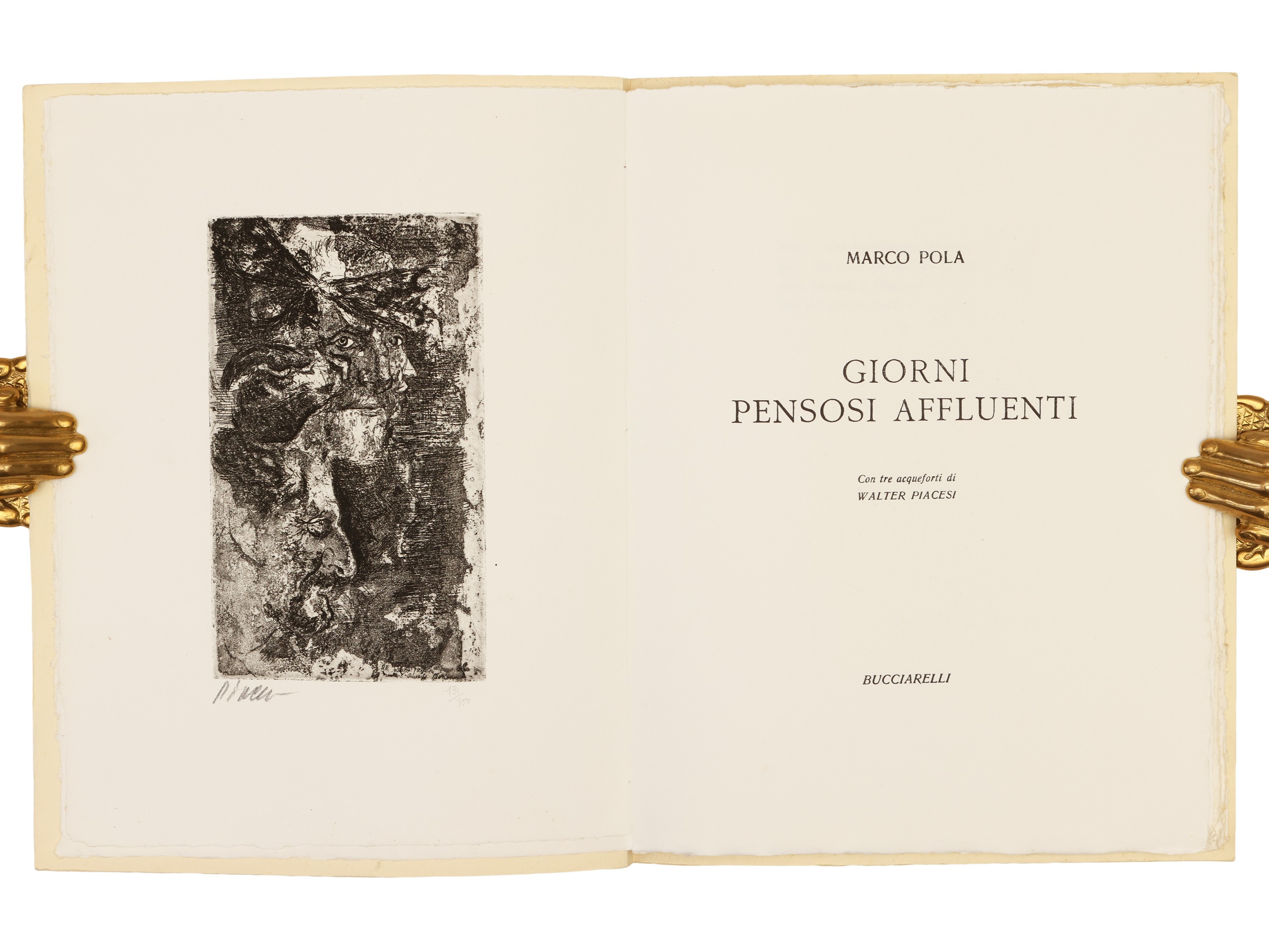 Walter Piacesi - Quattro Libri D'artista