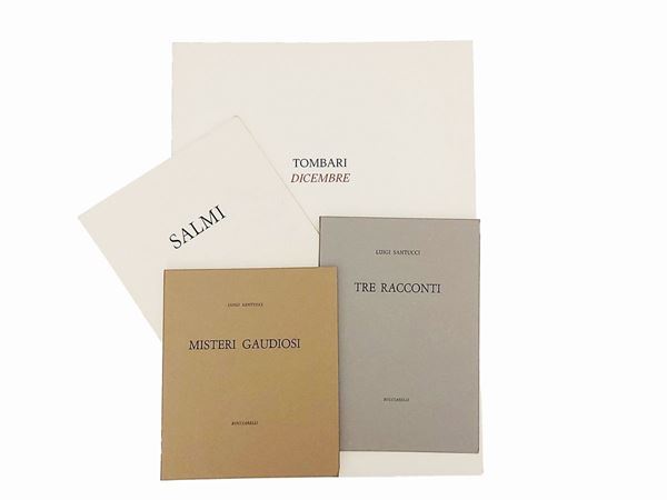 Luigi Santucci - Quattro libri d'artista