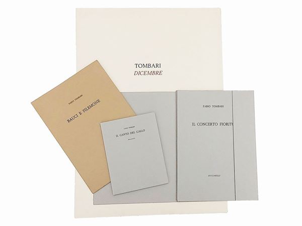 Fabio Tombari - Quattro libri d'artista