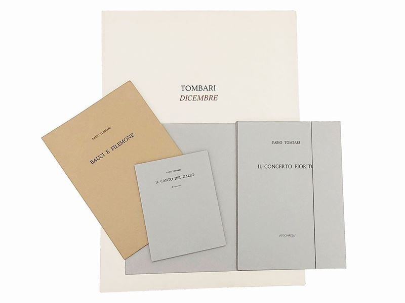 Fabio Tombari - Quattro Libri D'artista