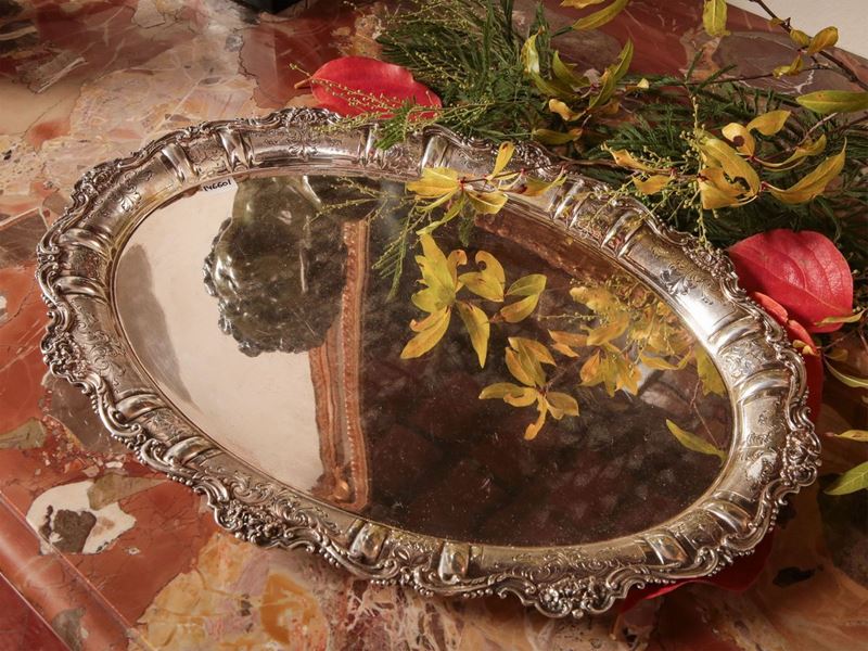Vassoio Ovale in Argento