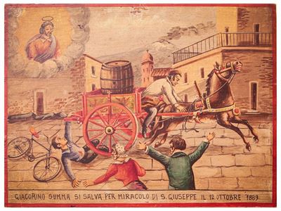 Ex Voto con Scena Miracolosa
