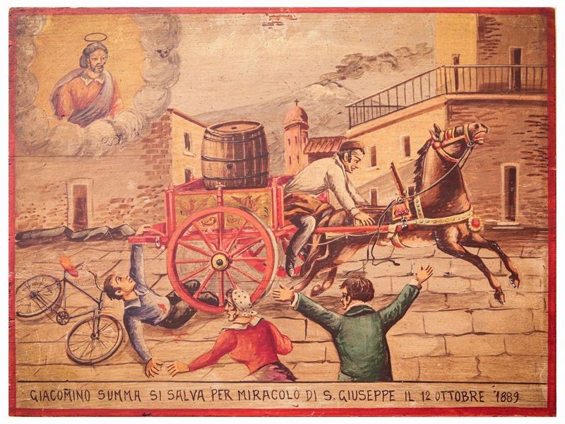 Ex Voto con Scena Miracolosa