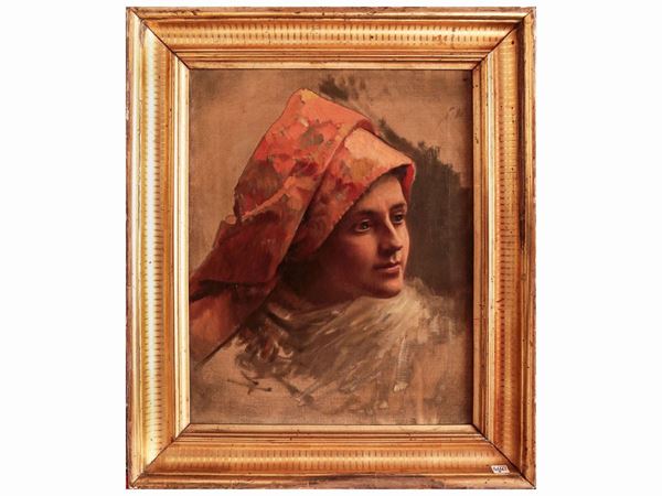 Scuola dell'Italia centrale del XIX secolo - Ritratto femminile