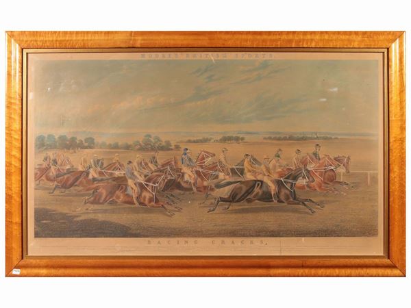 Charles Hunt I - Racing Cracks da A. P. de Prades, Londra 1854
