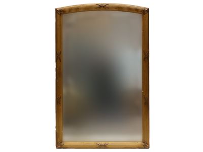 Specchiera con Cornice in Legno Intagliato e Dorato