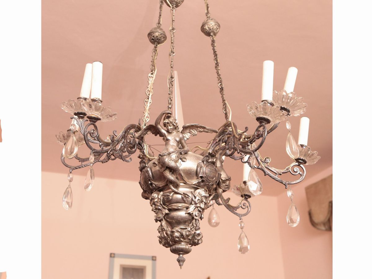 Lampadario in Metallo