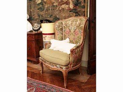 Poltrona Bergere in Faggio