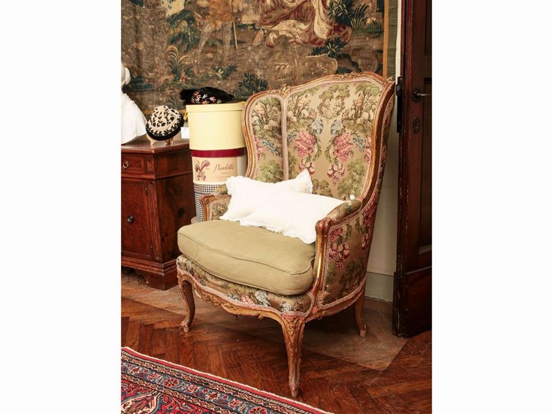 Poltrona Bergere in Faggio