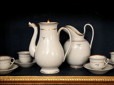 Servizio da Caffè in Porcellana, Ginori