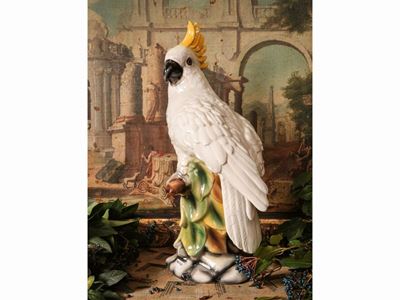 Grande Pappagallo in Ceramica