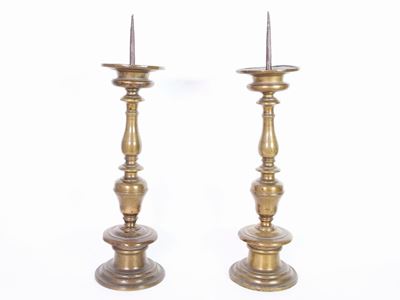 Coppia di Torciere in Bronzo