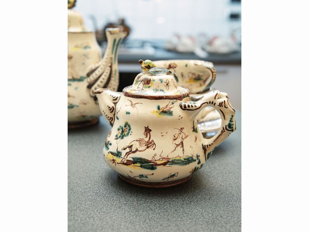 Servizio da Caffè in Maiolica