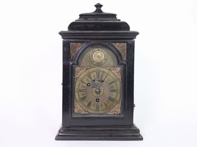 Orologio da Tavolo in Legno Ebanizzato, Antoni Kurtzweil